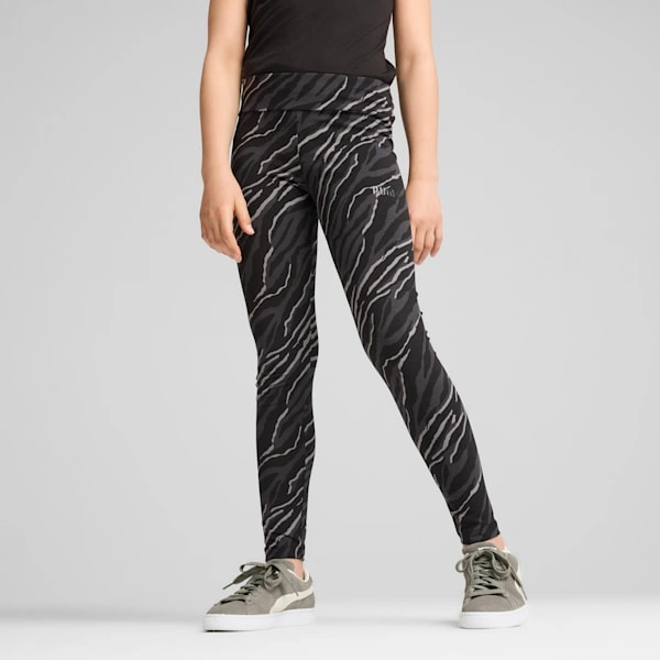 PUMA ESS+ ANIMAL: Leggings da bambini audaci, stile felino per giovani esploratori!