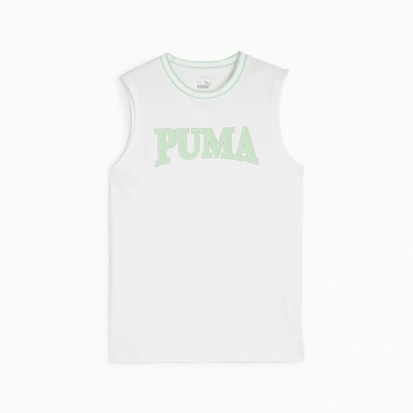 PUMA SQUAD Estate: Sole e stile per giovani campioni! Freschezza e audacia, un top irresistibile!